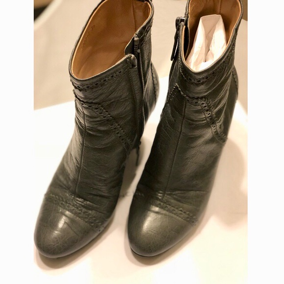 Balenciaga Brogue Arena Wedge Boots - Picture 3 of 7